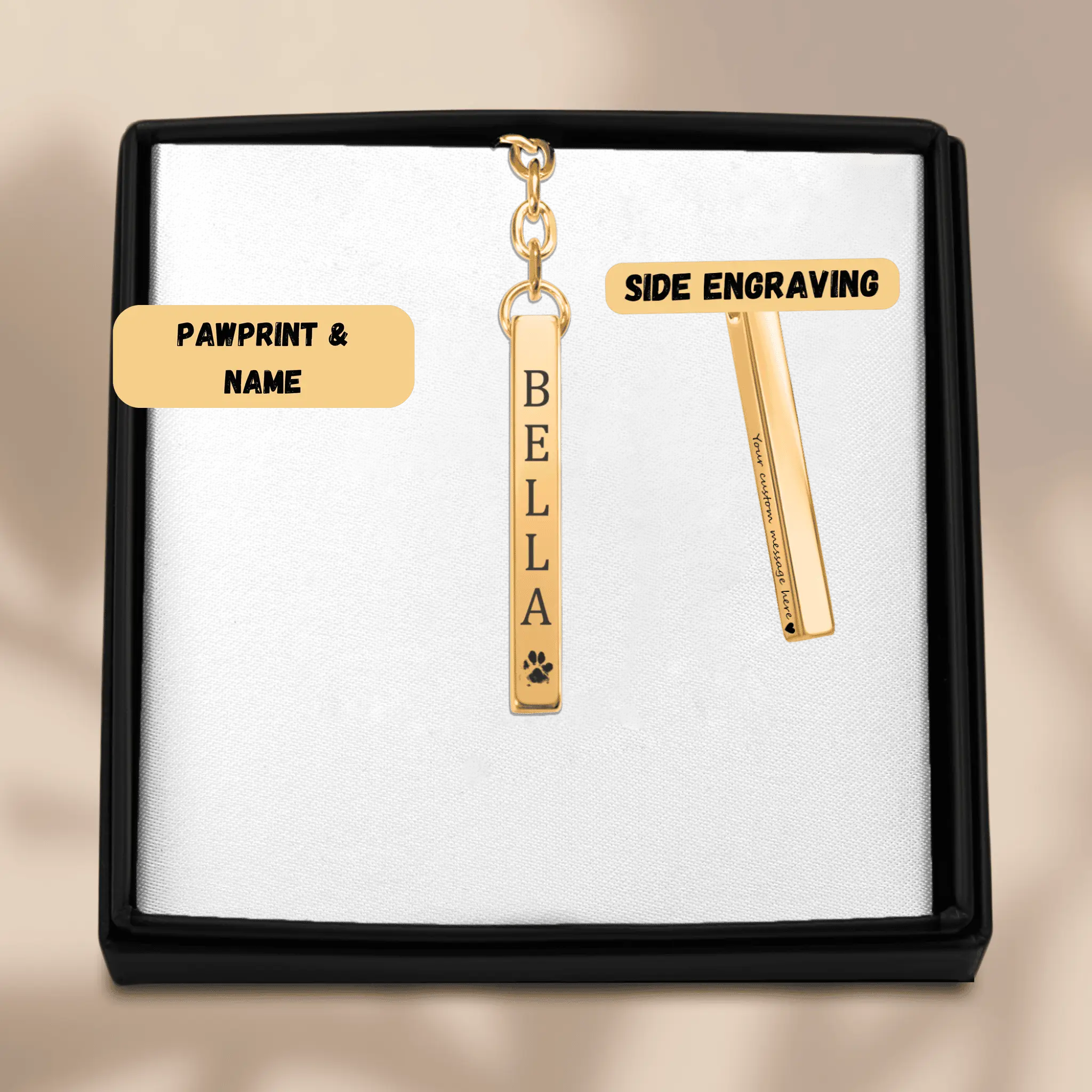 Pet Name Keychain OwnPrint