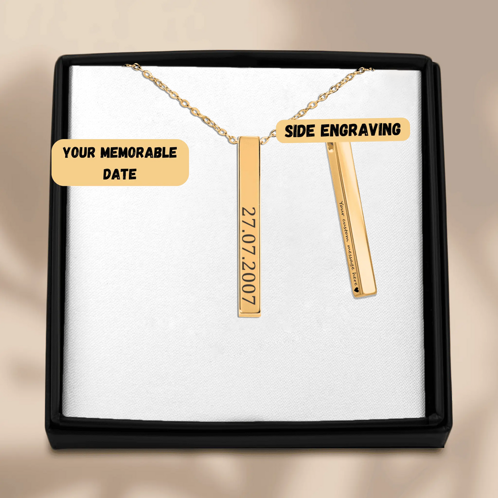 Custom Date Necklace OwnPrint