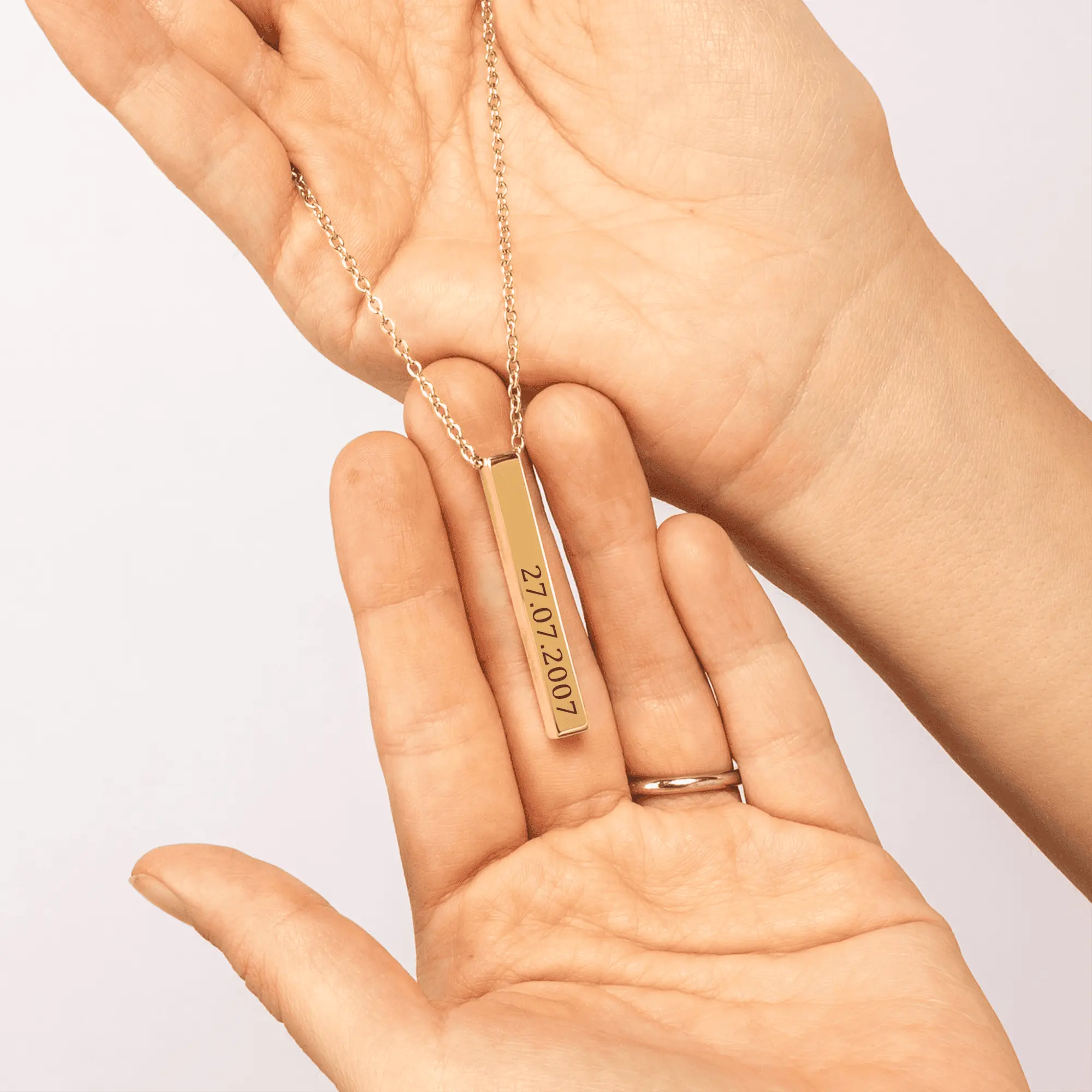 Custom Date Necklace OwnPrint