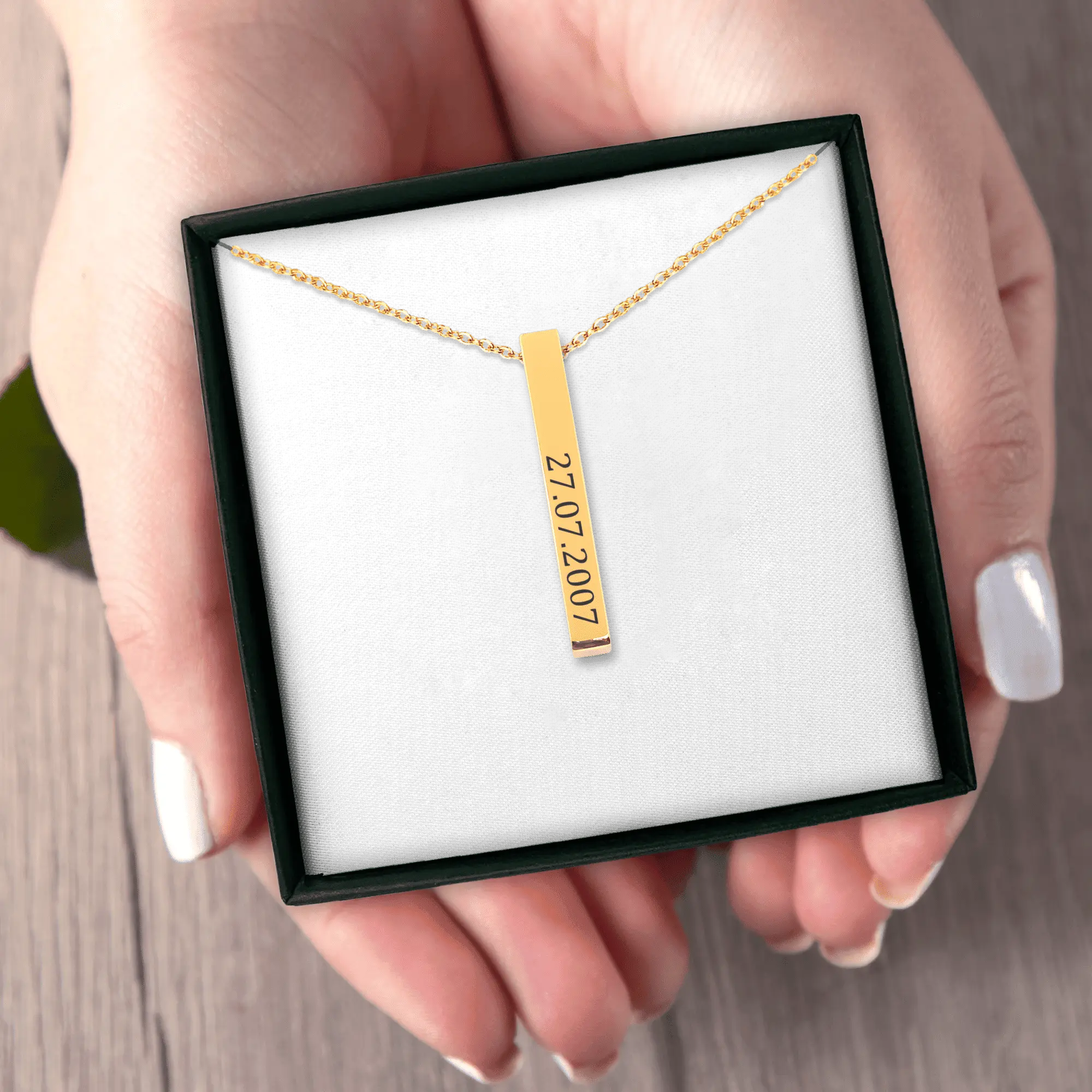 Custom Date Necklace OwnPrint
