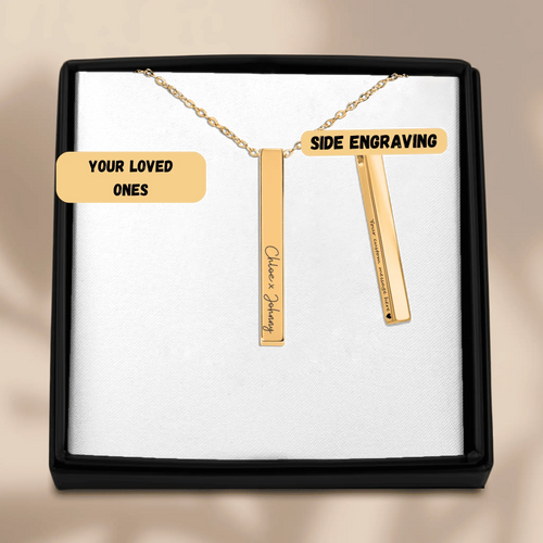 Custom Names Necklace OwnPrint