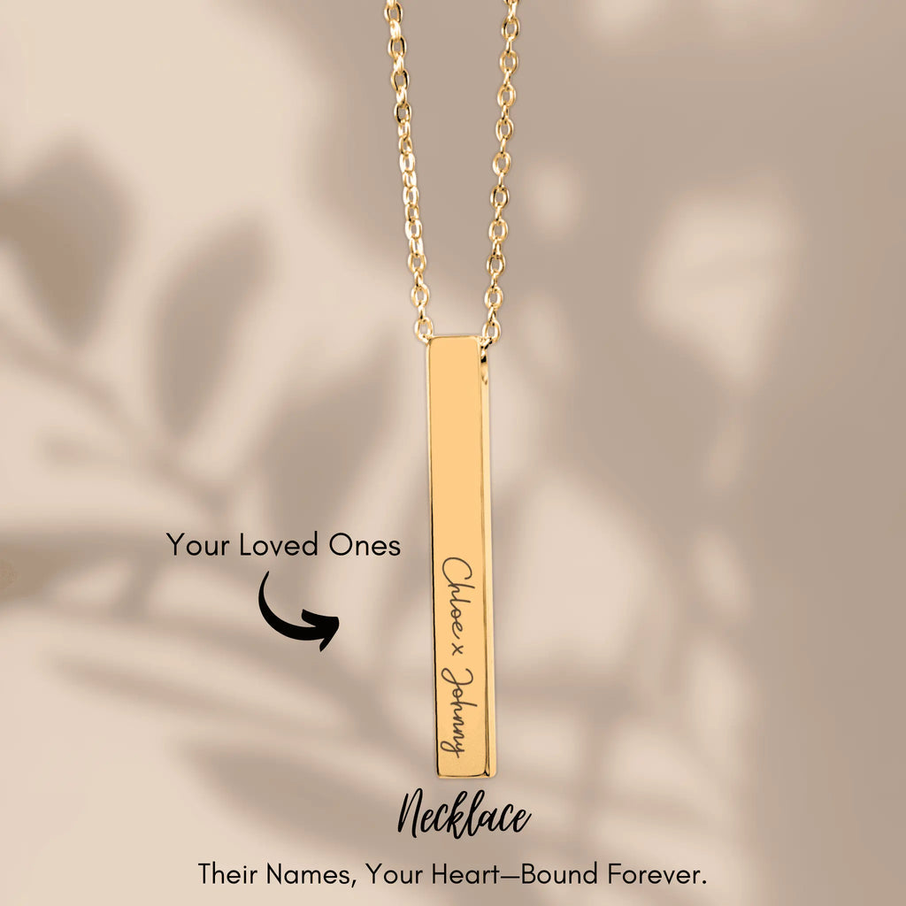 Custom Names Necklace OwnPrint