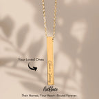 Custom Names Necklace OwnPrint