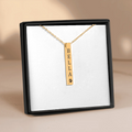 Pet Name & Paw Necklace
