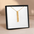 Personalized Roman Numeral Date Necklace OwnPrint