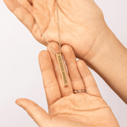 Personalized Roman Numeral Date Necklace OwnPrint