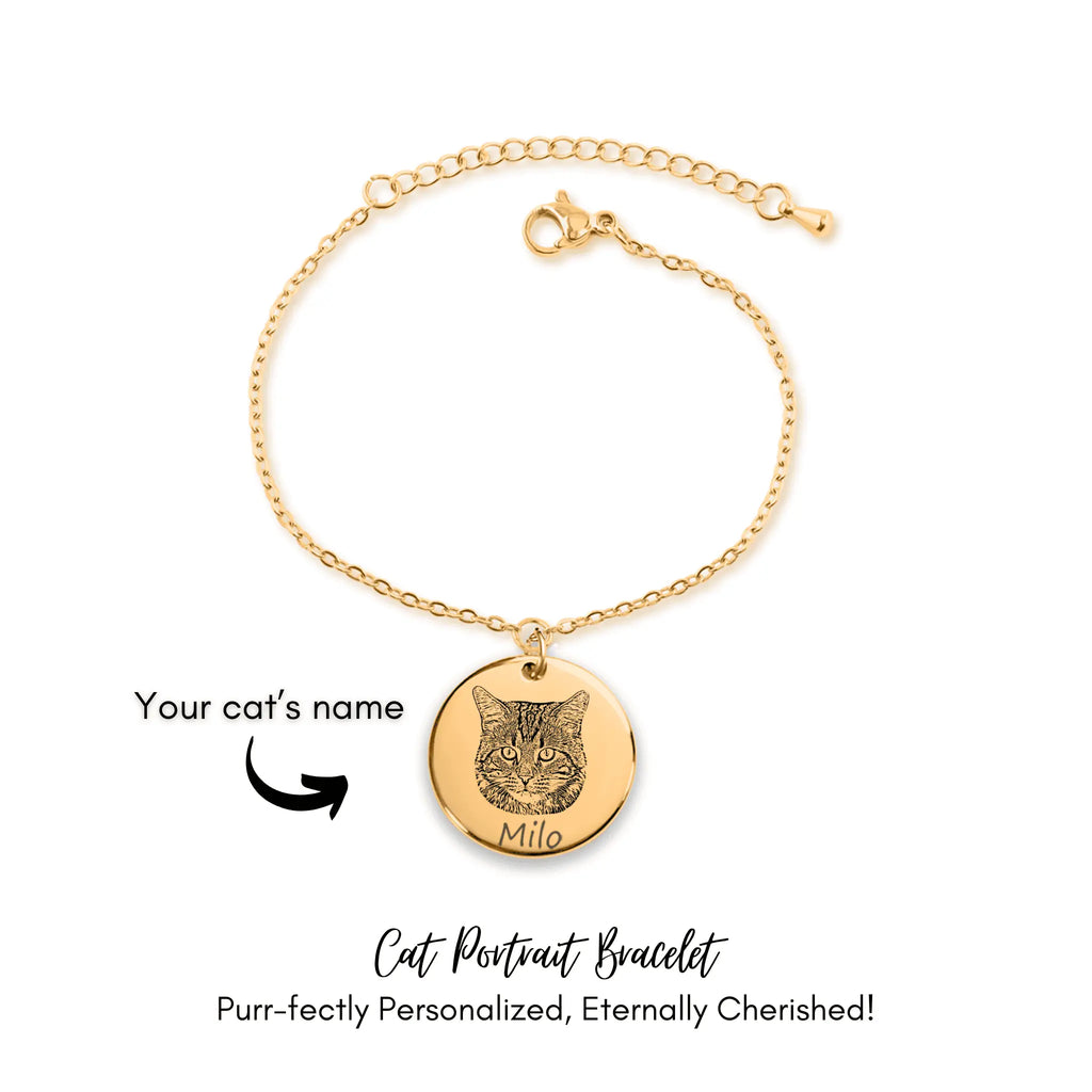 Cat Portrait Bracelet OwnPrint