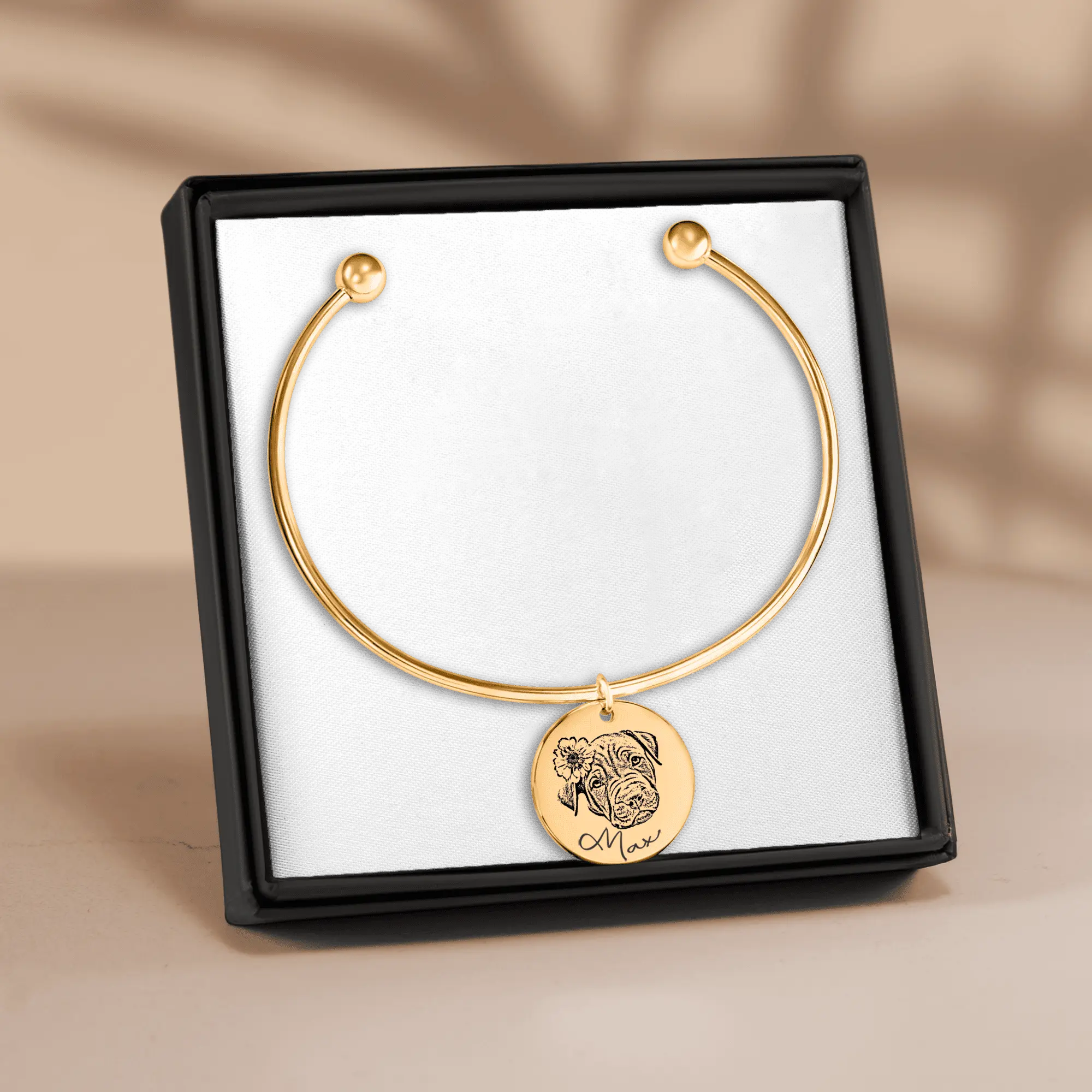 Pet Portrait Bangle OwnPrint