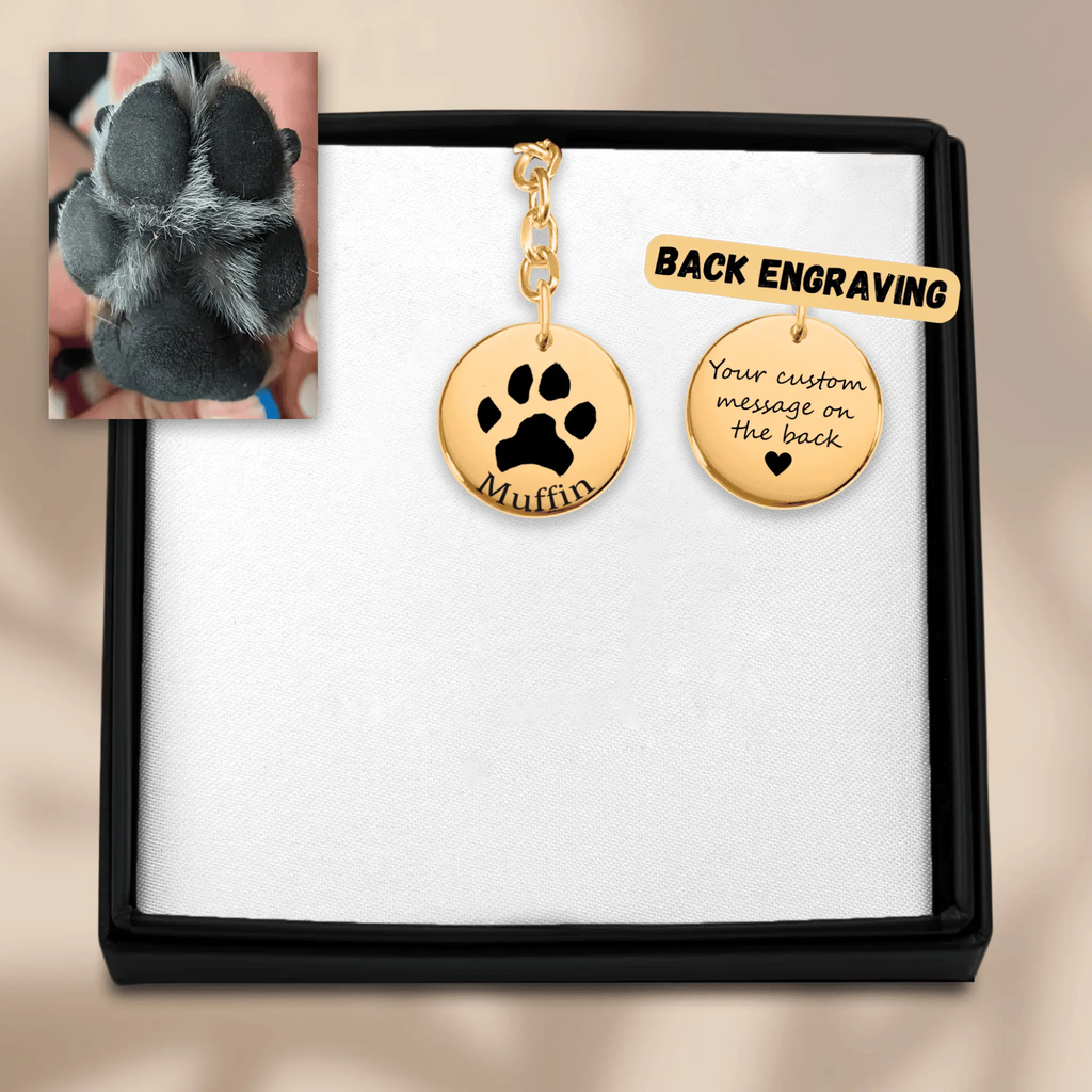Pawprint Keychain OwnPrint