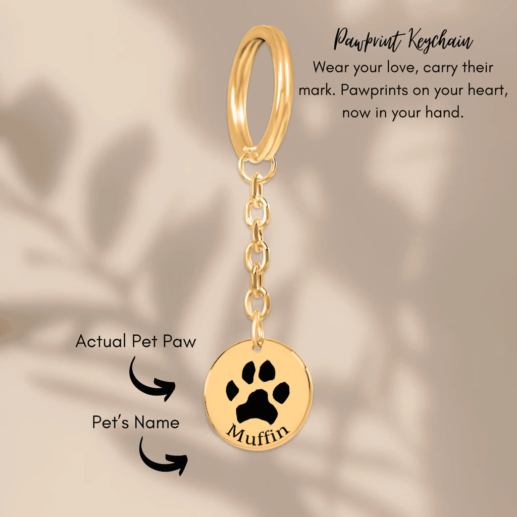 Pawprint Keychain OwnPrint