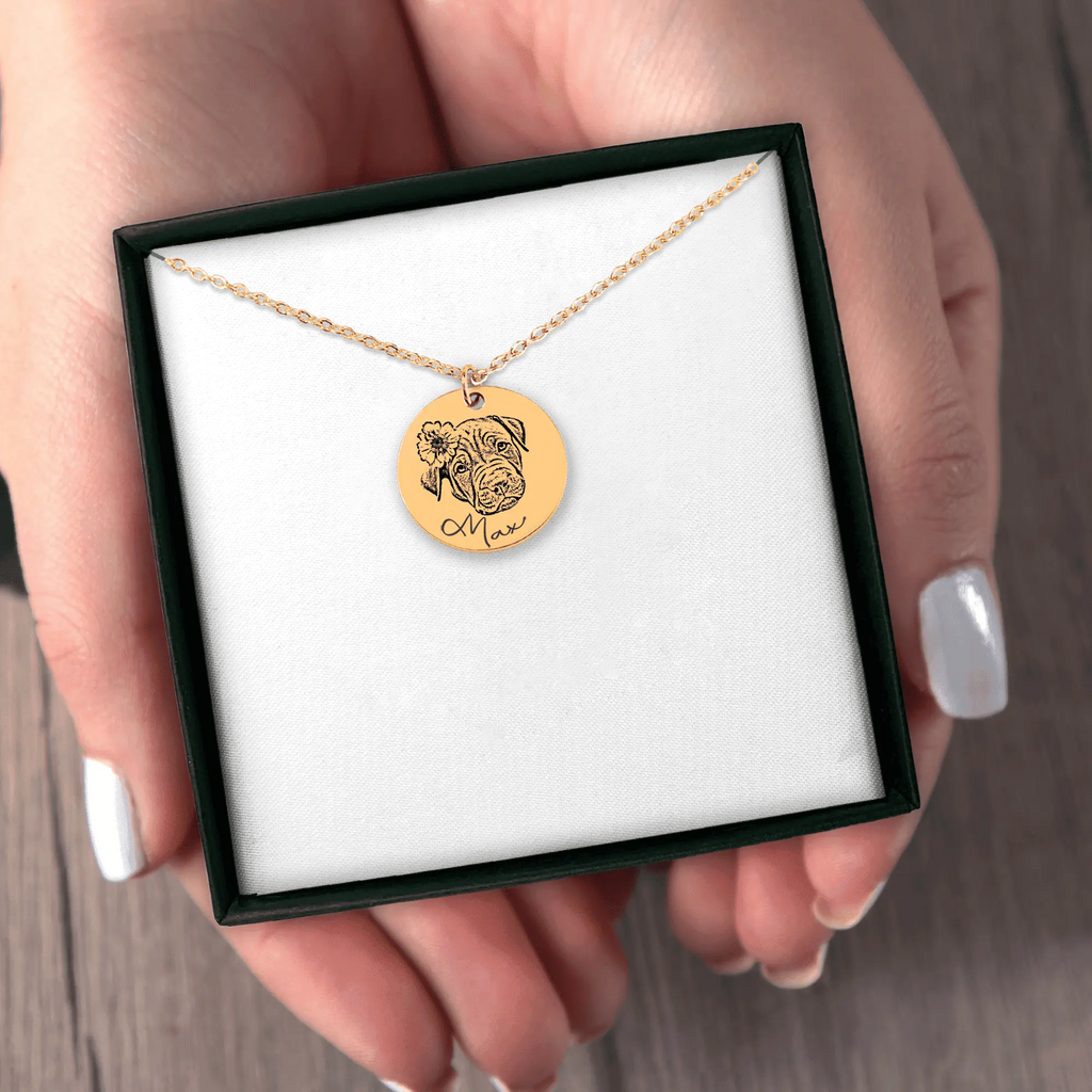Dog Portrait Necklace