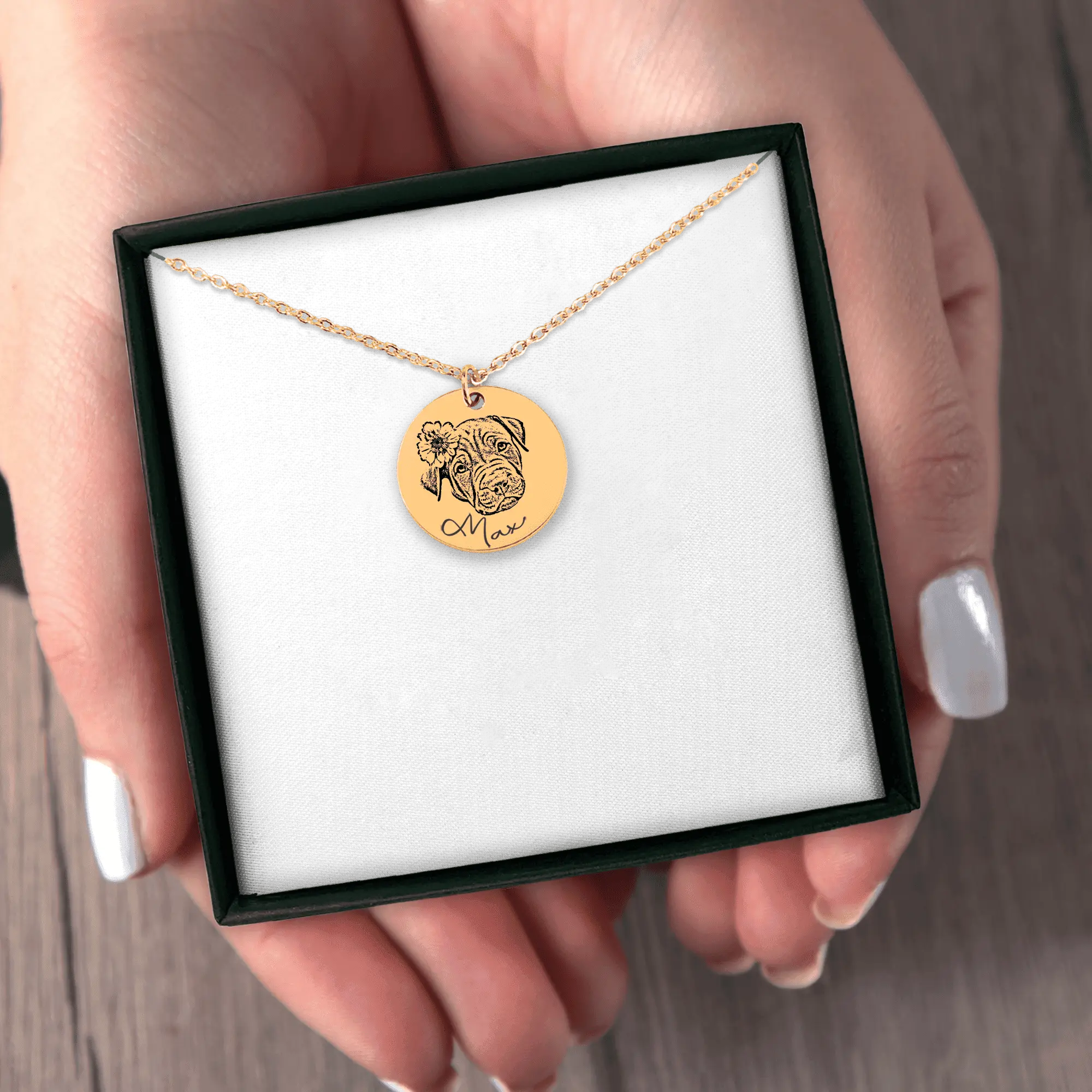 Dog Portrait Necklace