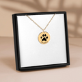 Paw Print Necklace
