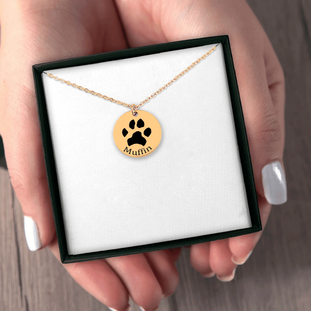 Paw Print Necklace