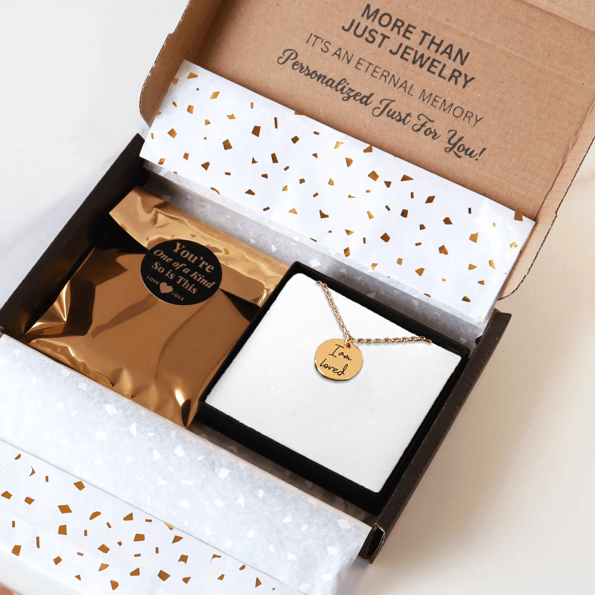 Affirmations Coin Necklace OwnPrint