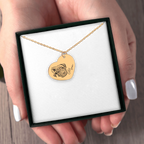 Pet Portrait Heart Necklace OwnPrint