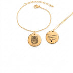 Personalized Charm Bracelet — Detail - Macro | Generated by Modelize